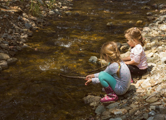 Fototapeta premium Childhood in Nature