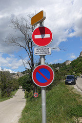 Route interdite