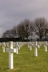 American war cemetery near Margraten in the Dutch province Limburg
