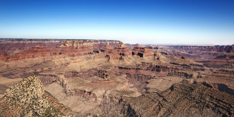 vista of grand canyon national park, arizona