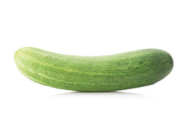 Cucumber isolated on white background
