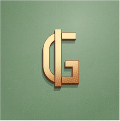 Ikona vintage z szumem i cieniem © vempireart