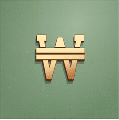 Ikona vintage z szumem i cieniem © vempireart