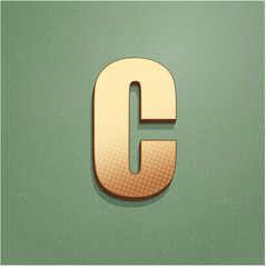 Ikona vintage z szumem i cieniem © vempireart