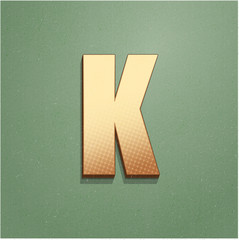 Ikona vintage z szumem i cieniem © vempireart