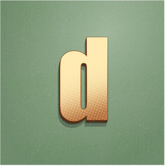 Ikona vintage z szumem i cieniem © vempireart