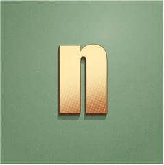 Ikona vintage z szumem i cieniem © vempireart