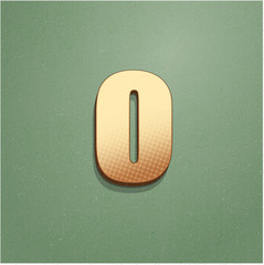 Ikona vintage z szumem i cieniem © vempireart