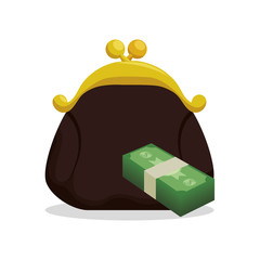 financial item design. money icon. flat illustration