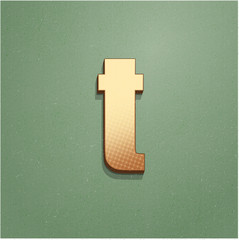 Ikona vintage z szumem i cieniem © vempireart