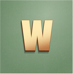 Ikona vintage z szumem i cieniem © vempireart