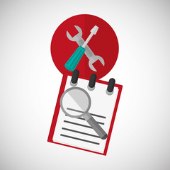 office design. corporate icon. Isolated illustration 