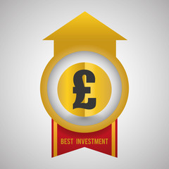 financial item design. business icon. flat illustration