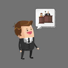 Law design. Justice icon. Grey background, vector illustration