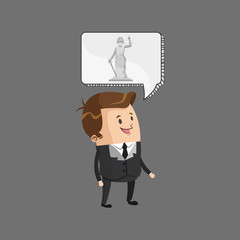 Law design. Justice icon. Grey background, vector illustration