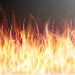 Blaze fire flame. EPS 10