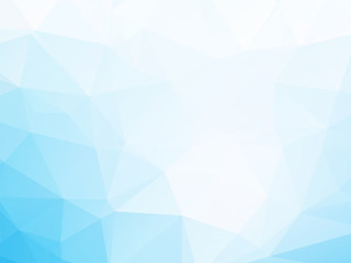blue triangles background
