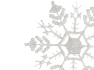 part white snowflakes - 111195801