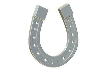 horseshoe, 3D rendering