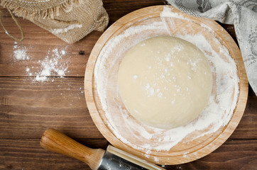 Fresh dough for noodles, ravioli and dumplings