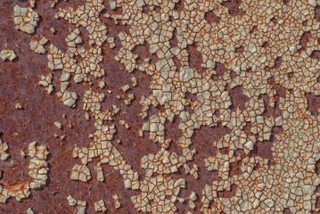 chipped paint on iron surface, great background or texture for your project