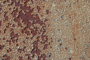 chipped paint on iron surface, great background or texture for your project
