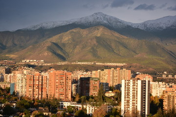 Fototapeta premium landscape in Santiago chile