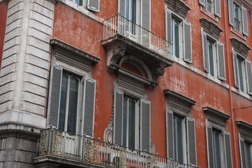 Naklejka premium Fassade in Rom