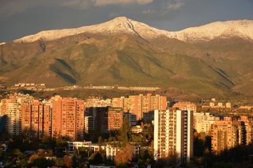 Obraz premium Landscape in Santiago Chile