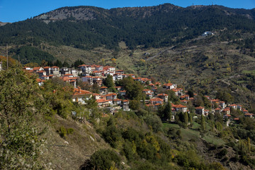 Fototapeta na wymiar Town of Metsovo, Epirus, Greece