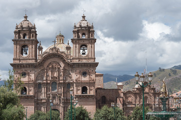 Fototapeta na wymiar La plaza of Cusco - Peru