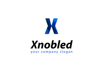 letter X logo Template for your company
