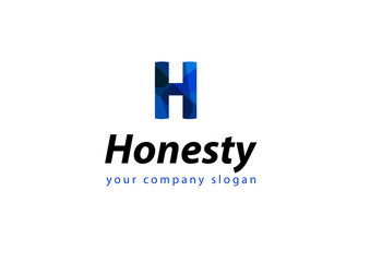 Fototapeta premium letter H logo Template for your company