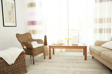 Modern living room interior.