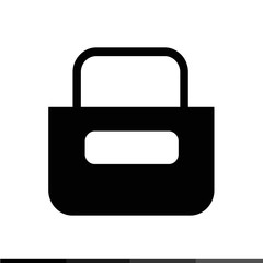 Fototapeta premium Bag Icon illustration design