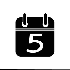 Simple Calendar Icon illustration design