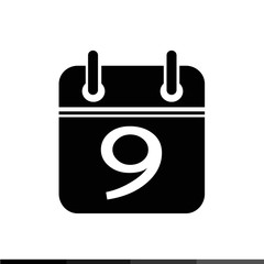 Simple Calendar Icon illustration design