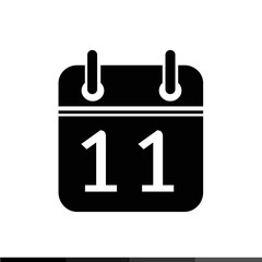 Simple Calendar Icon illustration design
