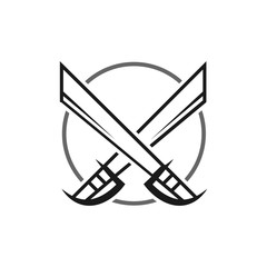 Scissor Logo Icon Vector