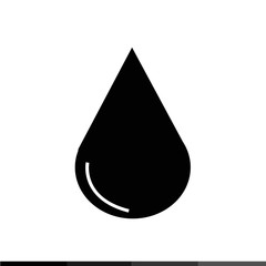 Water Drop Icon illustration design