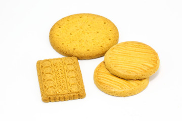 Assorted shape biscuit cookies