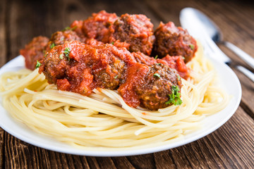 Spaghetti with Meatballs