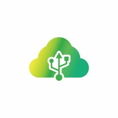 Cloud Computing Logo Icon Vector