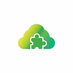Cloud Computing Logo Icon Vector