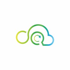 Cloud Computing Logo Icon Vector