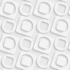 Seamless Square and Circle Pattern