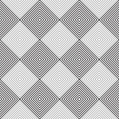 Seamless Square and Stripe Pattern