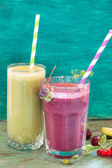 organic smoothie