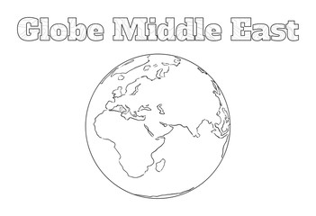 Globe Middle East view