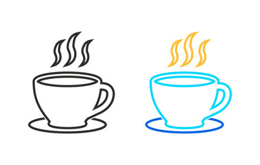 Coffee - vector icon.